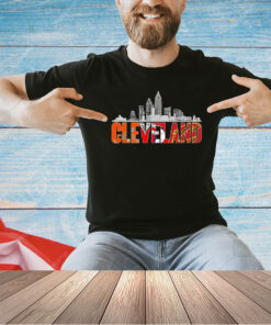 Cleveland Skyline City T-shirt