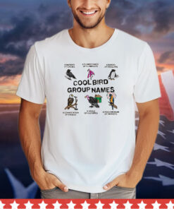 Cool Bird Group Names Shirt