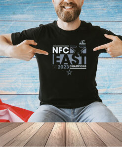 Cowboys 2023 NFC East Division Champions T=-Shirt