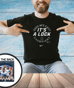 Cowboys 2023 Nfc East Champions It’s A Lock T-Shirt