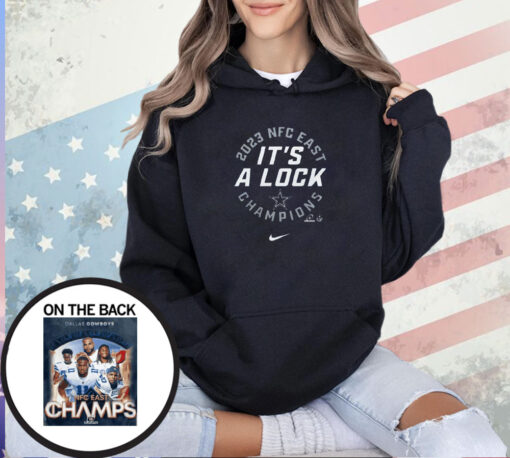 Cowboys 2023 Nfc East Champions It’s A Lock T-Shirt