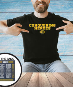 Dave Portnoy Conquering Heroes Michigan T-Shirt