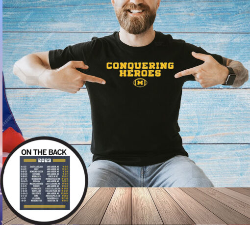 Dave Portnoy Conquering Heroes Michigan T-Shirt