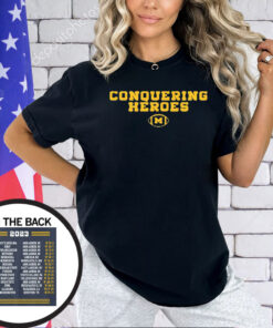 Dave Portnoy Conquering Heroes Michigan T-Shirt