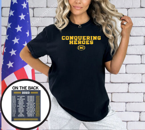 Dave Portnoy Conquering Heroes Michigan T-Shirt