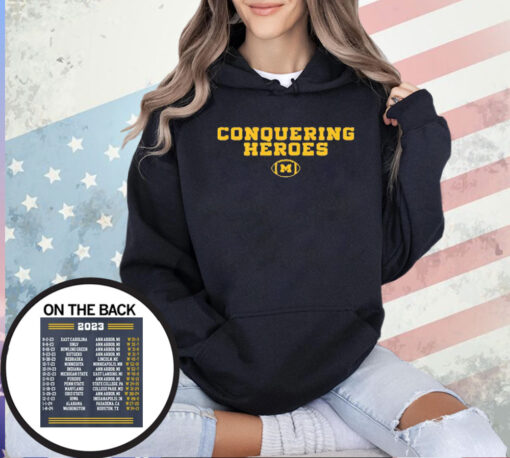 Dave Portnoy Conquering Heroes Michigan T-Shirt