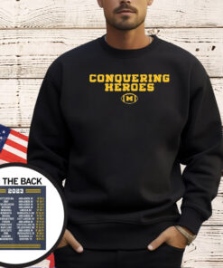 Dave Portnoy Conquering Heroes Michigan T-Shirt