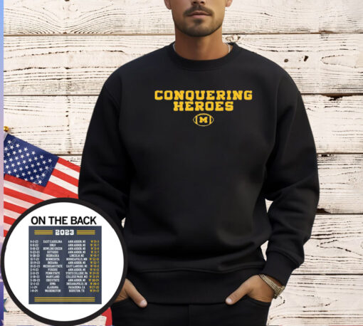 Dave Portnoy Conquering Heroes Michigan T-Shirt