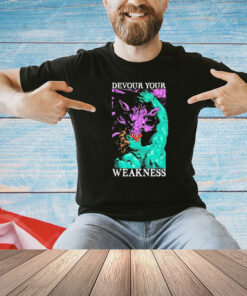 Devour Your Weakness Purple T-shirt