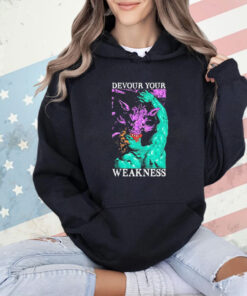 Devour Your Weakness Purple T-shirt