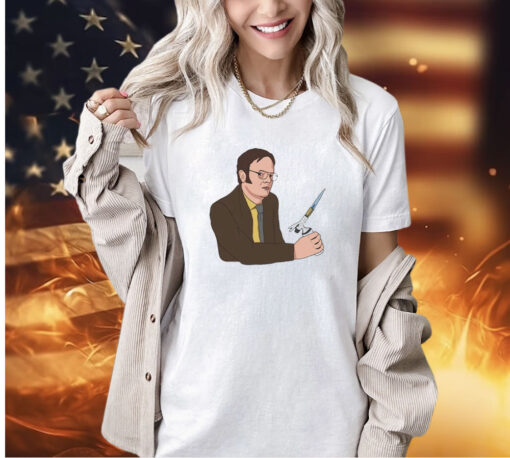 Dwight Schrute The Office dwight fire drill T-shirt