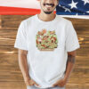 Farmer cat harvest meow funny T-shirt