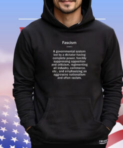 Fascism definition shirt