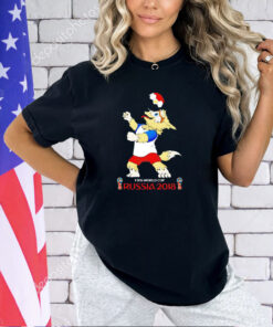 Fifa World Cup Russia 2018 mascot T-shirt