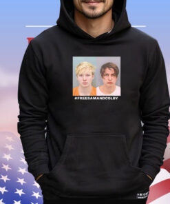 Free Sam and Cobly mugshot shirt