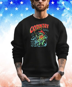 Frog country toads take me home shirt