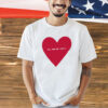 Heart Valentines tell your dog i said hi T-shirt