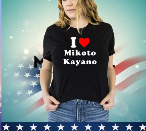 I heart Mikoto Kayano shirt