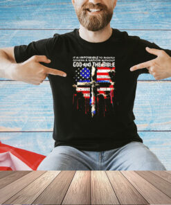 It is impossible to rightly govern a nation without god and the bible T-shirt