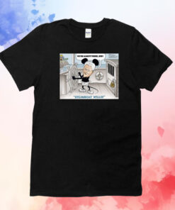 Jack Poso We're Almost There Kids Steamboat Willie T-Shirt