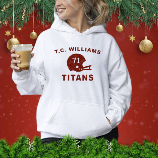 Jj Watt Wearing TC Williams Titans Hoodie