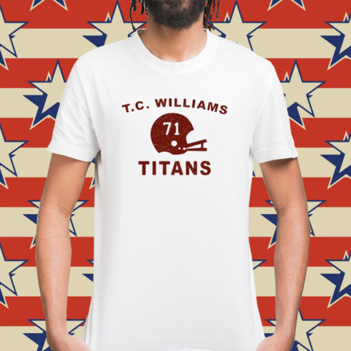 Jj Watt Wearing TC Williams Titans T-Shirt