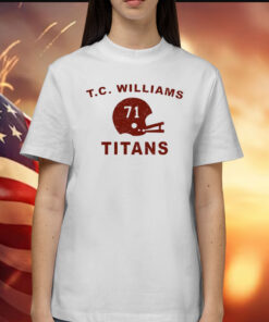 Jj Watt Wearing TC Williams Titans T-Shirts