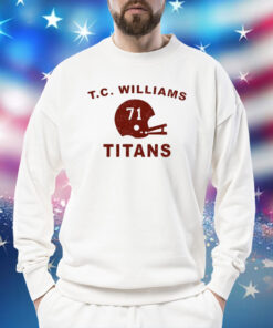 Jj Watt Wearing TC Williams Titans Sweatshirt