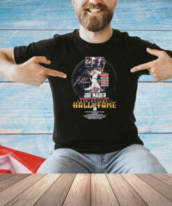 Joe Mauer Minnesota Twins 2004 – 2018 2024 Baseball Hall Of Fame T-Shirt