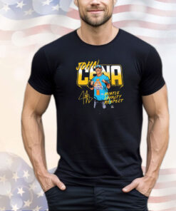 John Cena 500 Level Hustle, Loyalty Respect Marker signature t-shirt