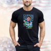 Jonathan Stewart player cartoon signature shirt