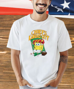 Kansas City Chiefs Super Bowl Lviii X Spongebob Squarepants T-shirt