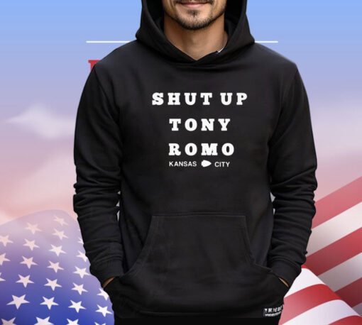 Kansas City Chiefs shut up Tony Romo shirt