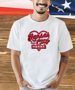 Kansas City has heart T-shirt
