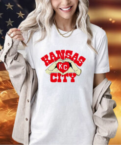 Kansas City heart hands T-shirt