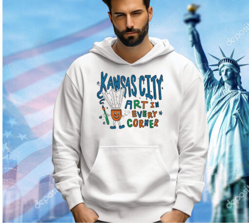 Kansas city art in every corner T-shirt
