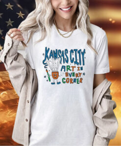 Kansas city art in every corner T-shirt
