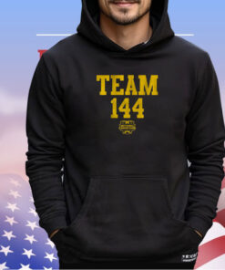 MICHIGAN FOOTBALL: TEAM 144 NATIONAL CHAMPIONS Shirt