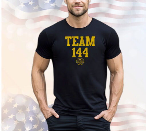 MICHIGAN FOOTBALL: TEAM 144 NATIONAL CHAMPIONS Shirt