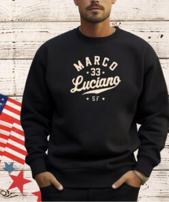 Marco Luciano 33 San Francisco Baseball T-shirt