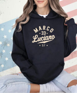 Marco Luciano 33 San Francisco Baseball T-shirt