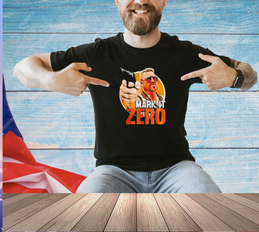 Mark It Zero Movie Quote Bowling Walter vintage T-shirt