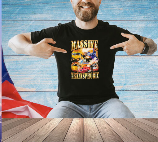 Massive trainsphobic T-shirt