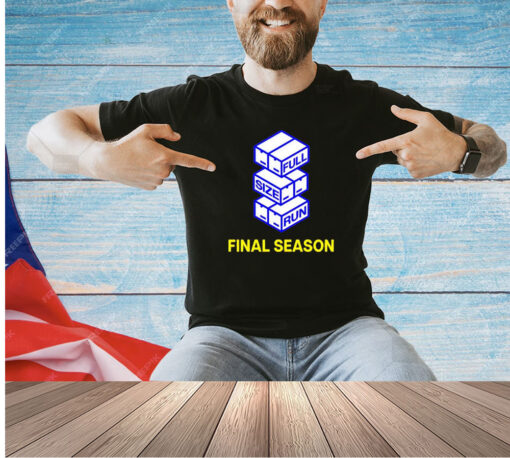 Matthew Welty Full Size Run Seasons Final Season T-shirt