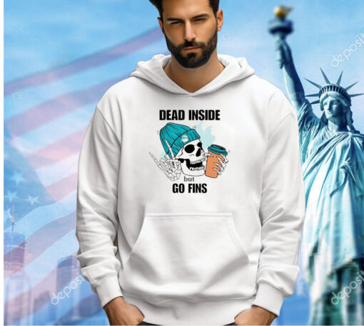 Miami Dolphins skeleton dead inside but go finds T-shirt