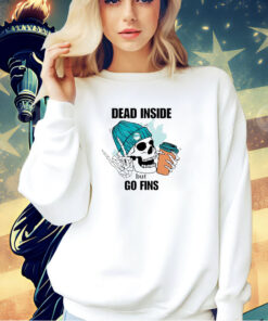 Miami Dolphins skeleton dead inside but go finds T-shirt