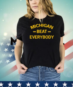 Michigan Beat Everybody 23-24 Football shirt
