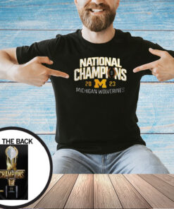 Michigan Football 2024 National Champions Limited T-Shirt