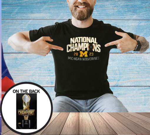 Michigan Football 2024 National Champions Limited T-Shirt