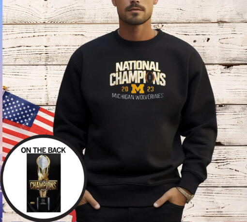 Michigan Football 2024 National Champions Limited T-Shirt